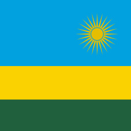 National flag of Rwanda