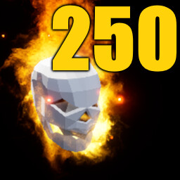 250 Flaming Skull Kills