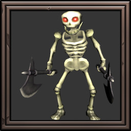 Kill a simple skeleton