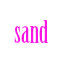 sand