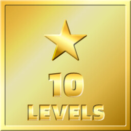 Complete 10 Levels