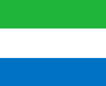 National flag of Sierra Leone