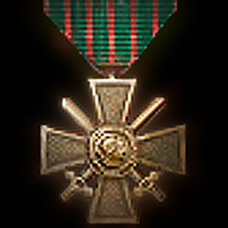 Croix de Guerre With Silver-Gilt Palm