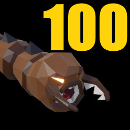 100 Leathery Worm Kills