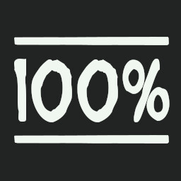 100%