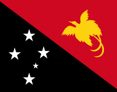 National flag of Papua New Guinea