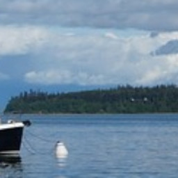 Lake and boat