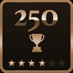 250 Challenges Completed