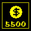 Your Score is 5500