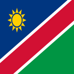 National flag of Namibia