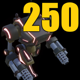 250 Military Bot Kills