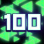 100 Green Triangles