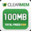 100 MB Cleared