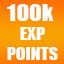 100.000 exp points.