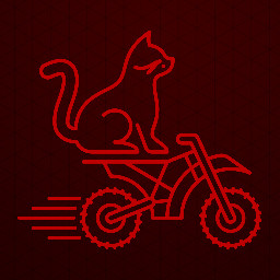 Motocross between Gatos