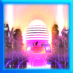 Synthwave court