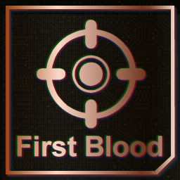 First blood!