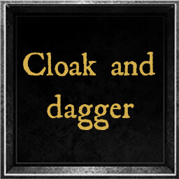 Cloak and dagger