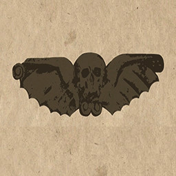 WINGED SKULL