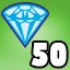 50 diamonds