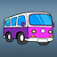 Purple Bus