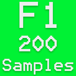 Collected 200x F1 Samples