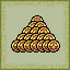 A pile of gold coins