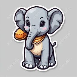 How cute! Elephant