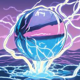 Charged water ball