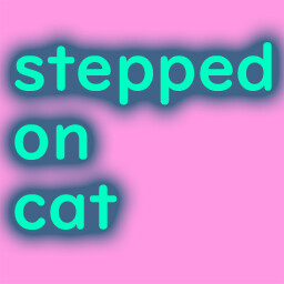 Stepped on the cat