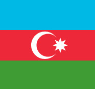 National flag of Azerbaijan