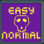 Finish the game in easy or normal difficulty