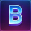 Retro Letter B