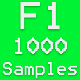 Collected 1000x F1 Samples