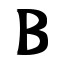 Letter B version 2