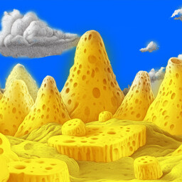 Mountains of Cheese