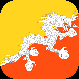 National Flag of Bhutan