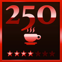 250 Coffees Sold