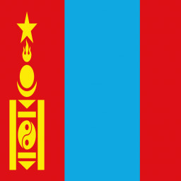 National flag of Mongolia