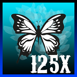 125x Butterflies