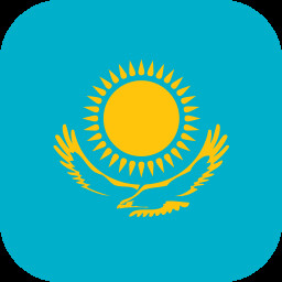 National Flag of Kazakhstan