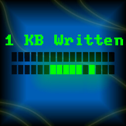 1 KB WRITTEN