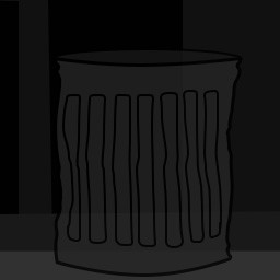 Trash can