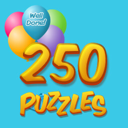 Complete 250 puzzles