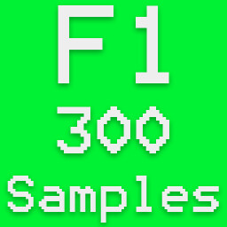 Collected 300x F1 Samples