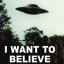 I want to believe