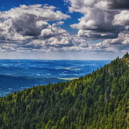 Sky and Mountain