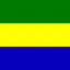 National flag of Gabon