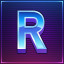 Retro Letter R