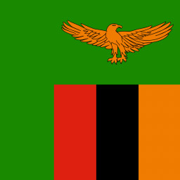 National flag of Zambia